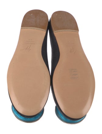 Giuseppe Zanotti Leather Flats