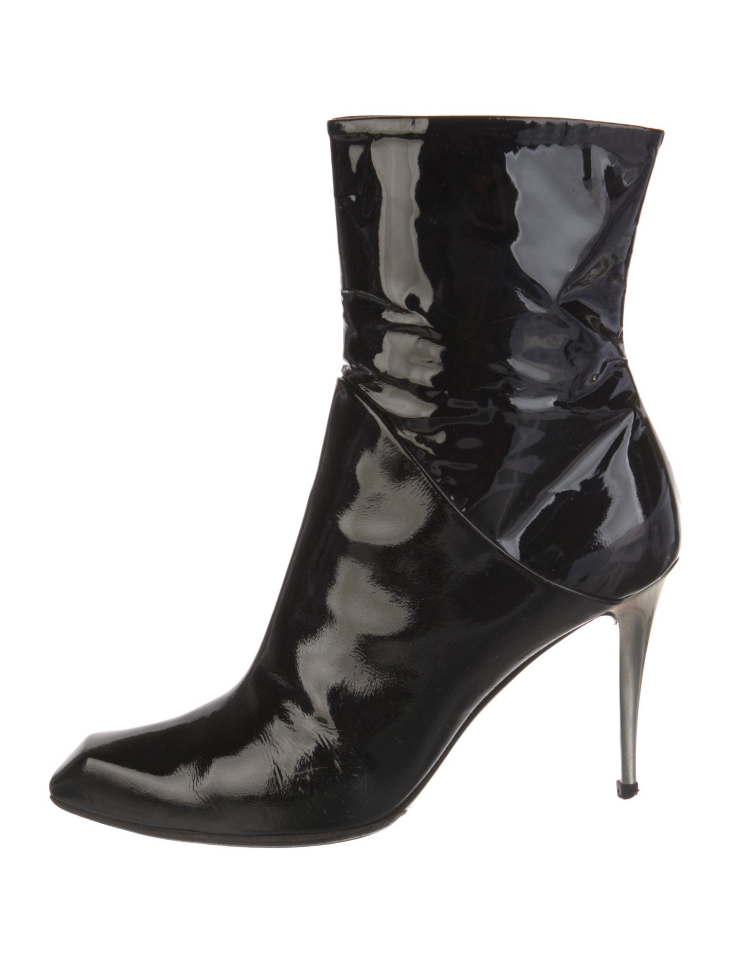 Giuseppe Zanotti Patent Leather Sock Boots