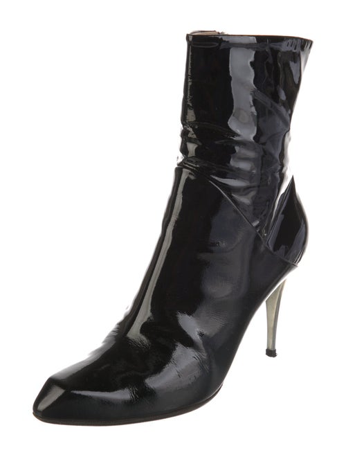 Giuseppe Zanotti Patent Leather Sock Boots