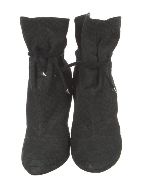 Giuseppe Zanotti Leather Lace-Up Boots