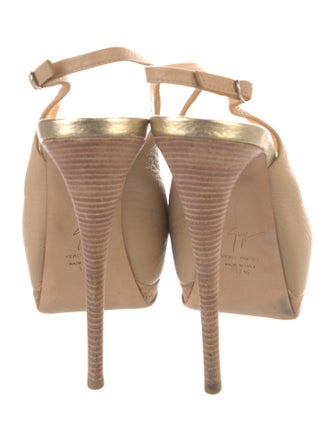 Giuseppe Zanotti Leather Slingback Pumps
