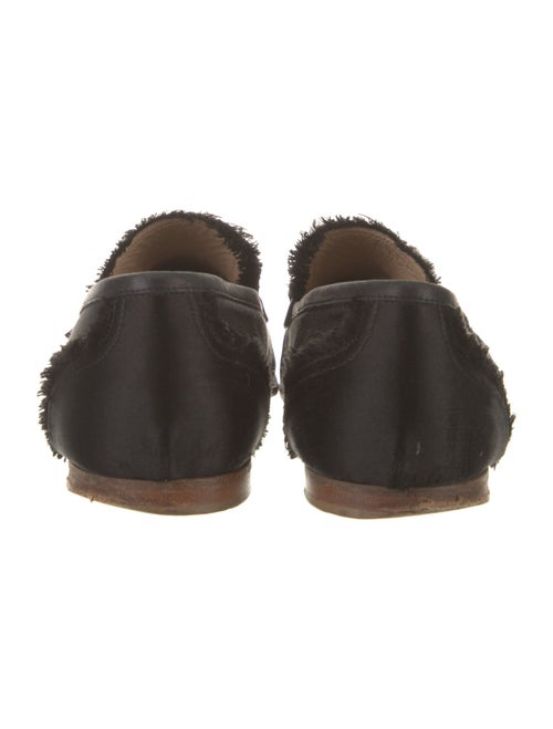 Giuseppe Zanotti Suede Crystal Embellishments Loafers