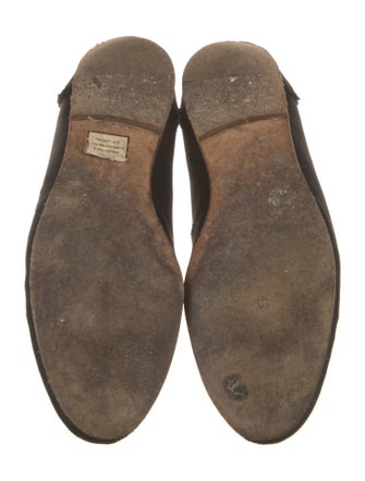 Giuseppe Zanotti Suede Crystal Embellishments Loafers