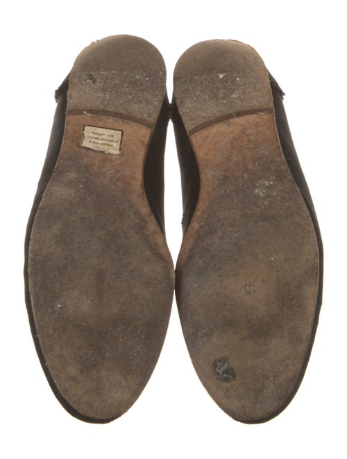 Giuseppe Zanotti Suede Crystal Embellishments Loafers