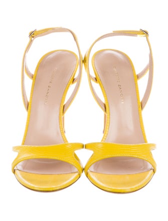 Giuseppe Zanotti Leather Slingback Sandals