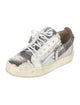 Giuseppe Zanotti Embossed Leather Sneakers