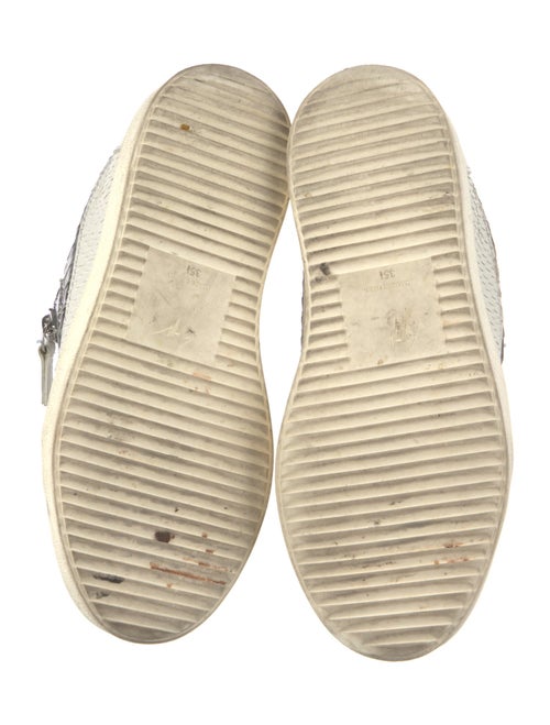 Giuseppe Zanotti Embossed Leather Sneakers