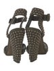 Giuseppe Zanotti Suede Studded Accents Sandals
