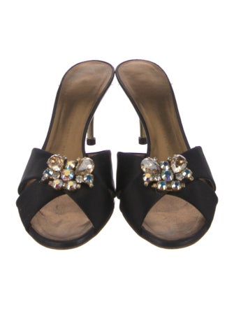 Giuseppe Zanotti Leather Slides