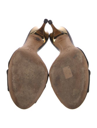 Giuseppe Zanotti Leather Slides