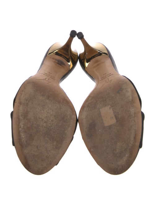 Giuseppe Zanotti Leather Slides