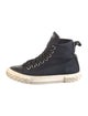 Giuseppe Zanotti Canvas Lace-Up Boots