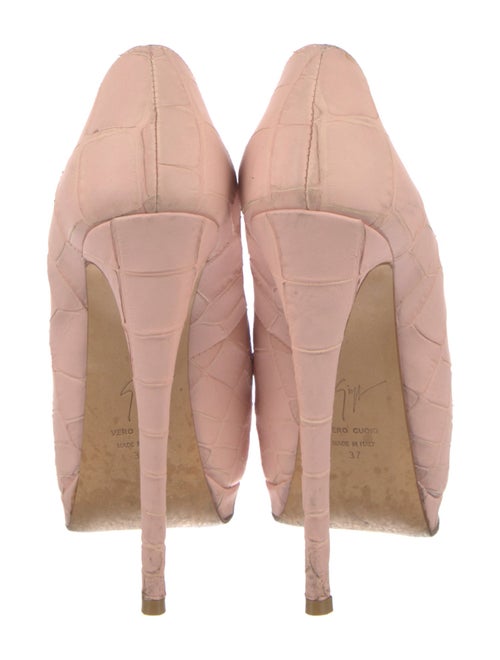 Giuseppe Zanotti Crocodile Pumps