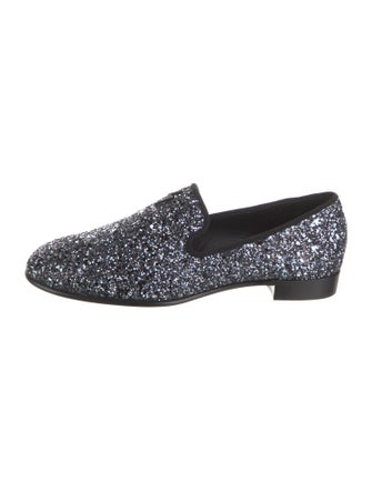 Giuseppe Zanotti Glitter Loafers