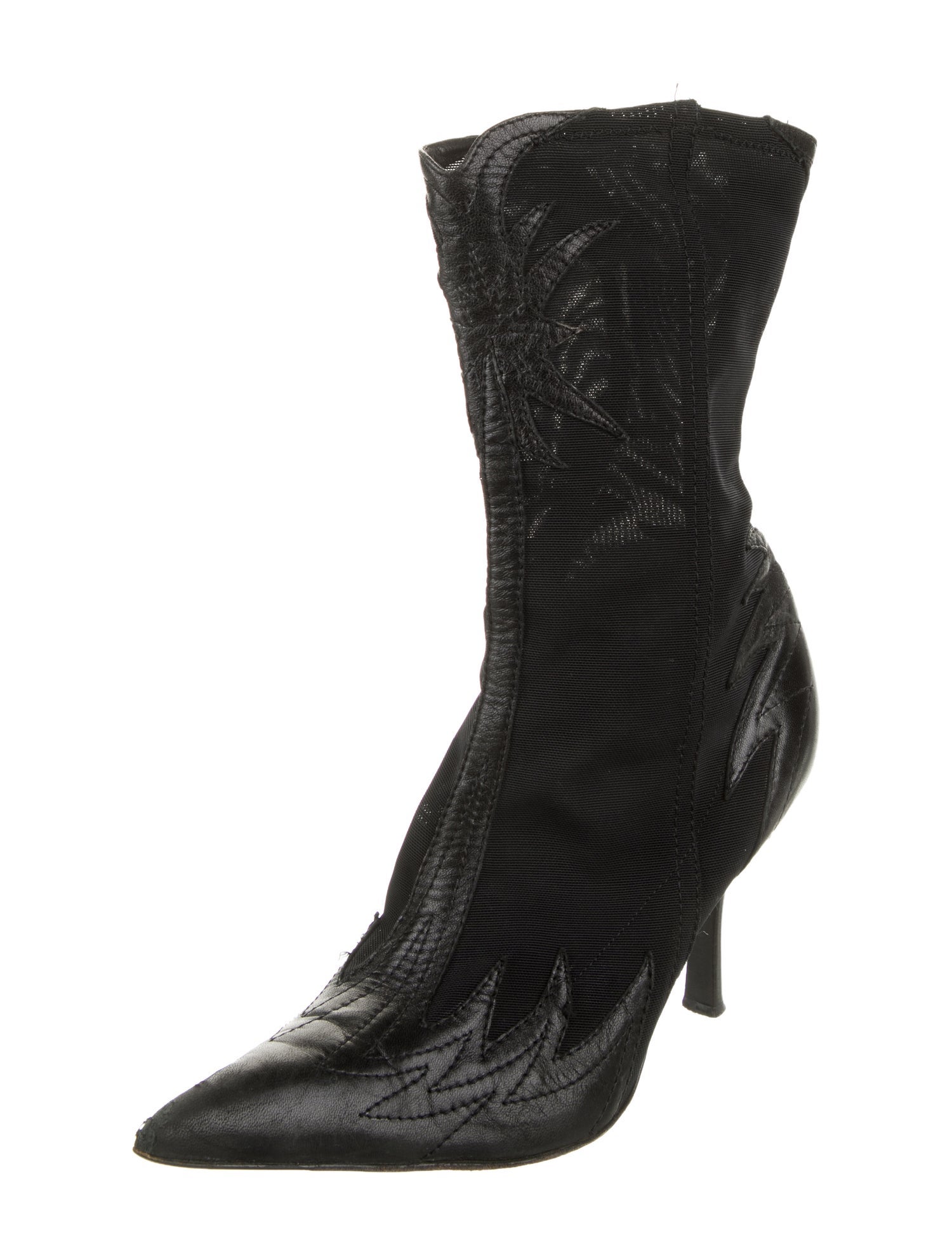 Giuseppe Zanotti Mesh Sock Boots