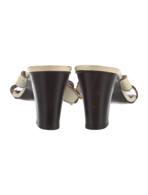 Giuseppe Zanotti Leather Crystal Embellishments Slides