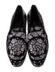 Versace Velvet Patterned Loafers