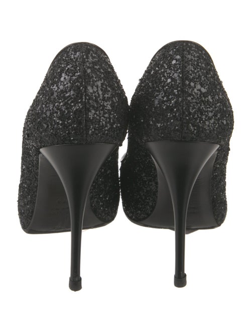 Giuseppe Zanotti Glitter Colorblock Pattern Pumps