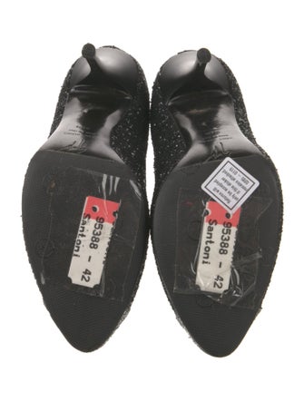 Giuseppe Zanotti Glitter Colorblock Pattern Pumps