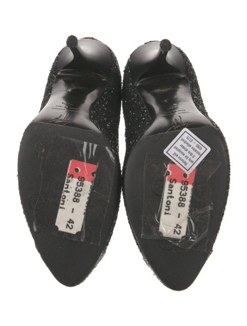 Giuseppe Zanotti Glitter Colorblock Pattern Pumps