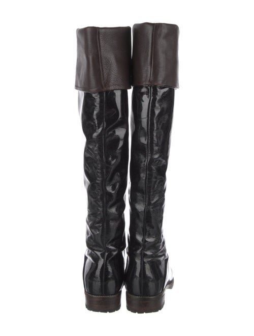 Giuseppe Zanotti Patent Leather Riding Boots