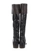 Giuseppe Zanotti Patent Leather Riding Boots
