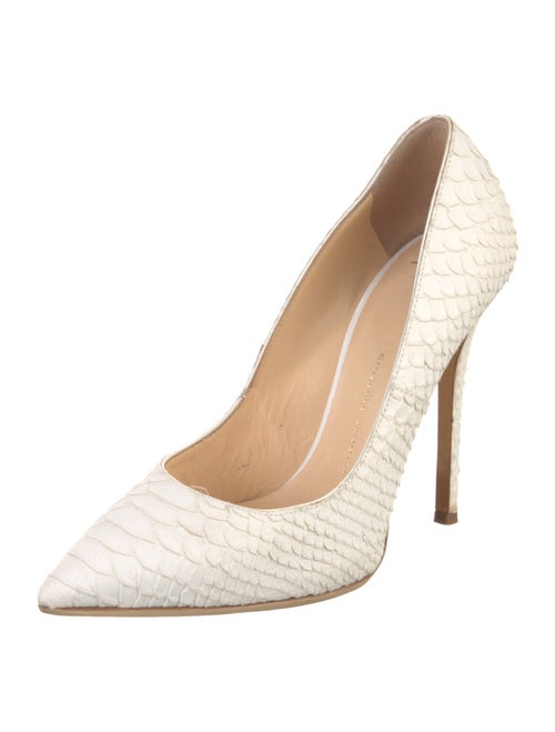 Giuseppe Zanotti Snakeskin Animal Print Pumps