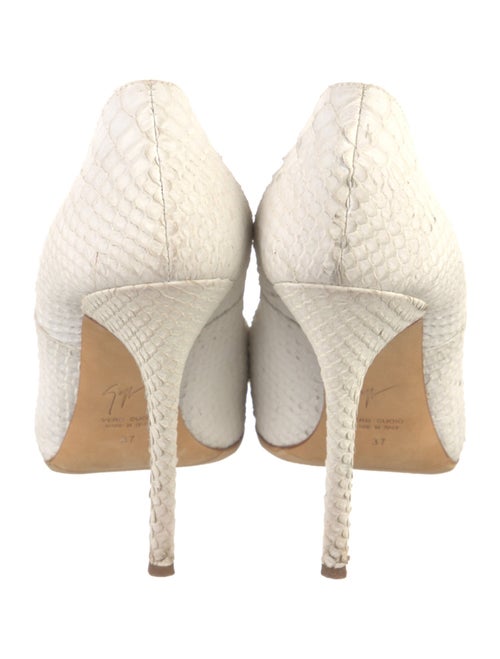 Giuseppe Zanotti Snakeskin Animal Print Pumps