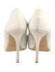 Giuseppe Zanotti Snakeskin Animal Print Pumps