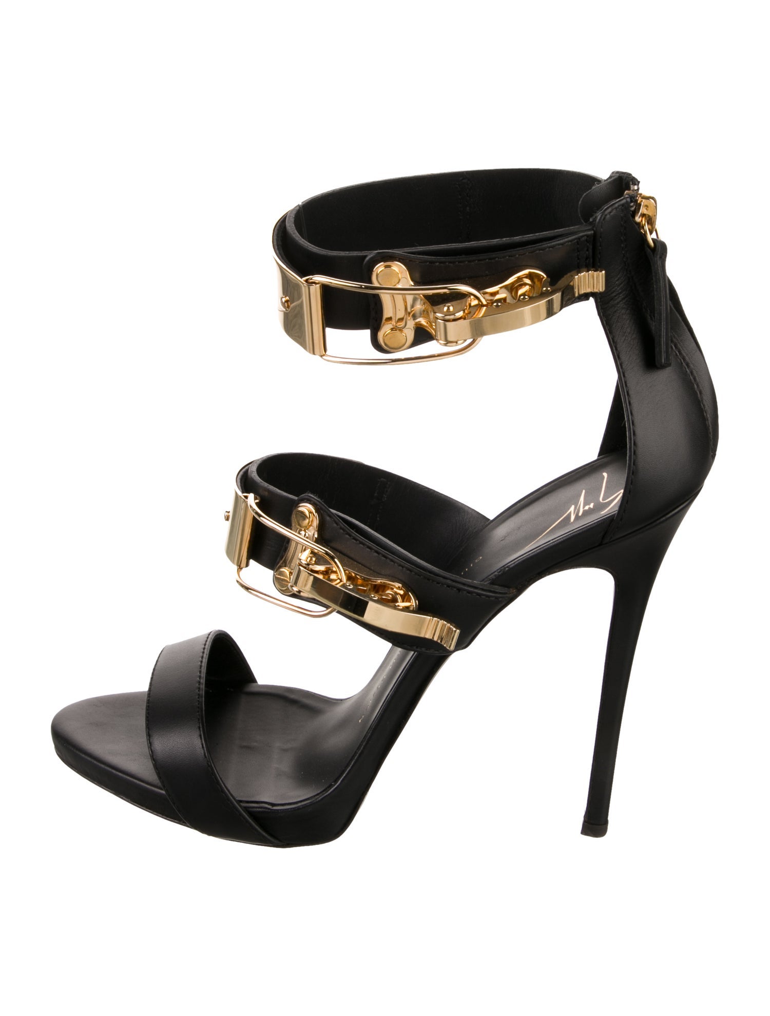 Giuseppe Zanotti Leather Sandals