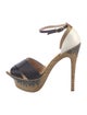 Giuseppe Zanotti Leather Animal Print D'Orsay Pumps