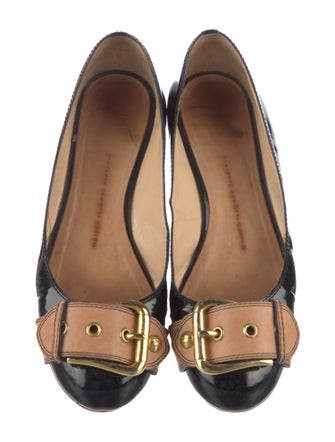 Giuseppe Zanotti Patent Leather Ballet Flats