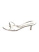 Giuseppe Zanotti Leather Crystal Embellishments Slides