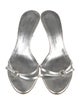 Giuseppe Zanotti Leather Crystal Embellishments Slides