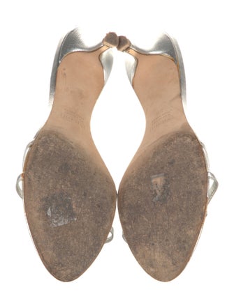 Giuseppe Zanotti Leather Crystal Embellishments Slides