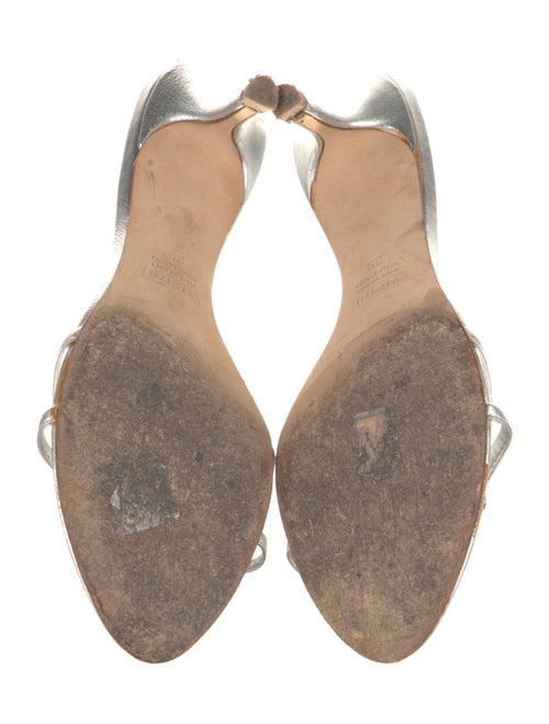 Giuseppe Zanotti Leather Crystal Embellishments Slides