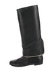 Giuseppe Zanotti Leather Riding Boots