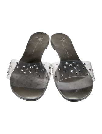 Giuseppe Zanotti Crystal Embellishments Slides