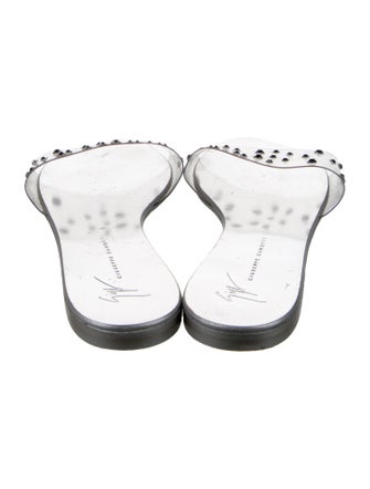 Giuseppe Zanotti Crystal Embellishments Slides