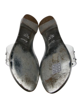 Giuseppe Zanotti Crystal Embellishments Slides