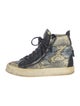 Giuseppe Zanotti Snakeskin Animal Print Sneakers