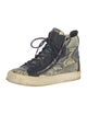 Giuseppe Zanotti Snakeskin Animal Print Sneakers