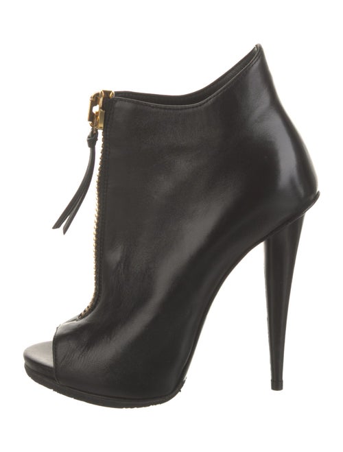 Giuseppe Zanotti Leather Lace-Up Boots