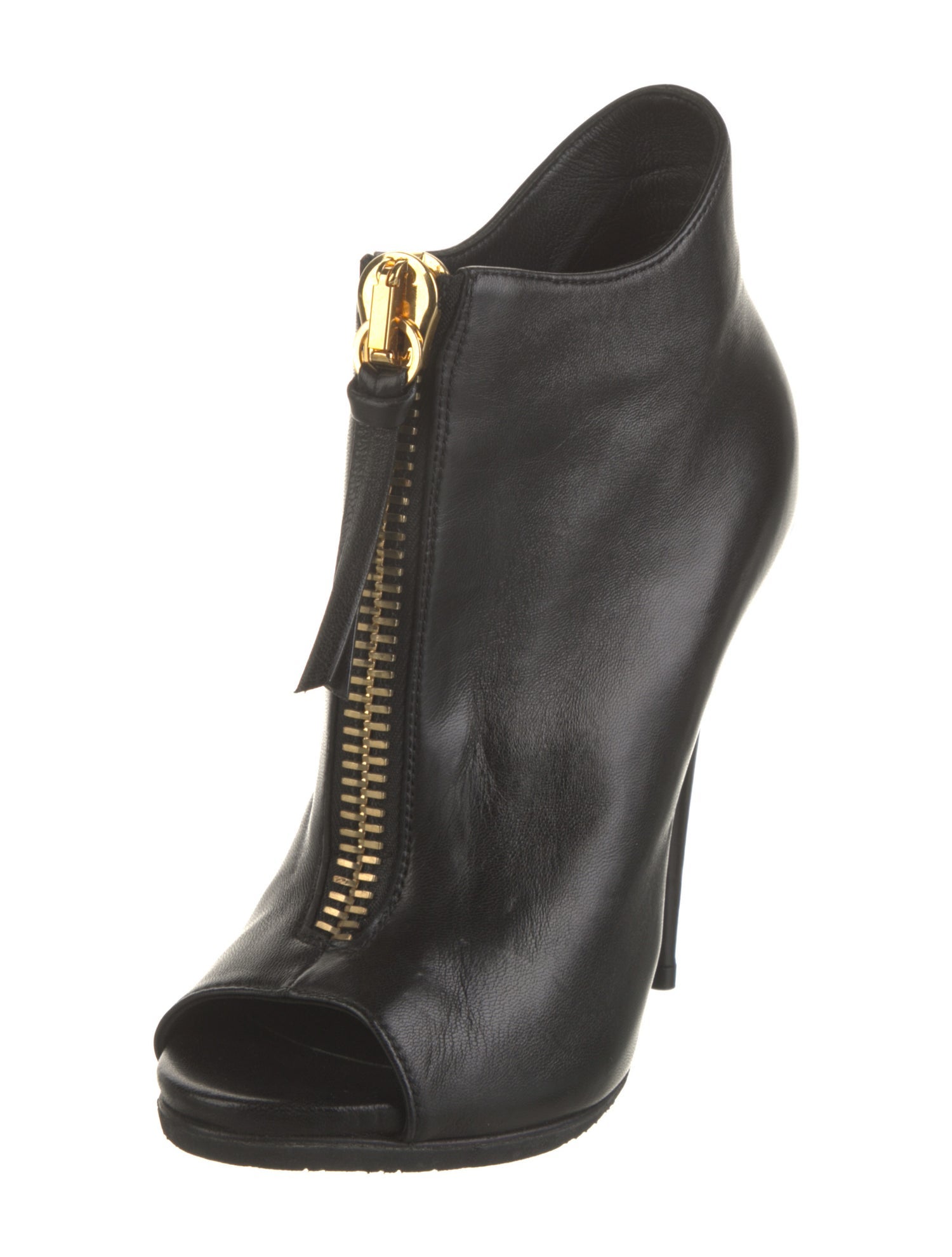 Giuseppe Zanotti Leather Lace-Up Boots