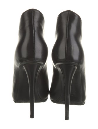 Giuseppe Zanotti Leather Lace-Up Boots