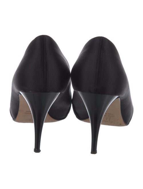 Giuseppe Zanotti Satin Crystal Embellishments Sandals