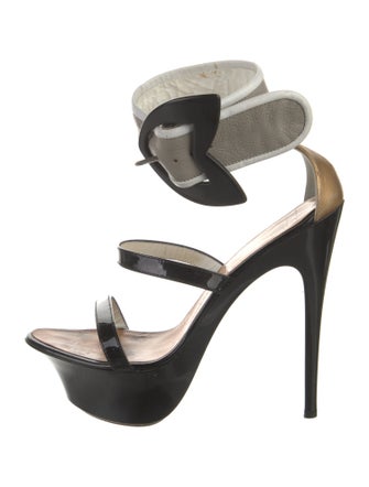 Giuseppe Zanotti Patent Leather Sandals