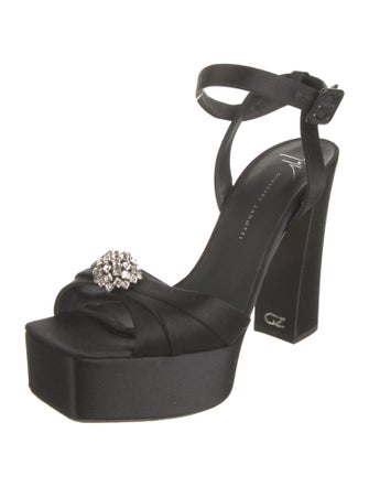 Giuseppe Zanotti Satin Sandals