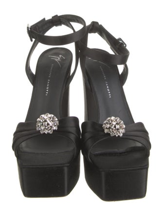 Giuseppe Zanotti Satin Sandals