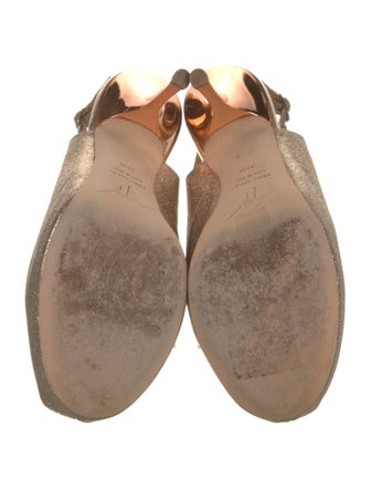 Giuseppe Zanotti Glitter Slingback Pumps